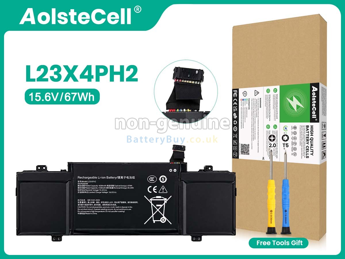 Replacement Battery for Lenovo L23X4PH2