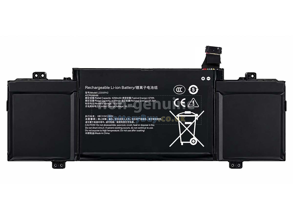 Replacement Battery for Lenovo L23X4PH2