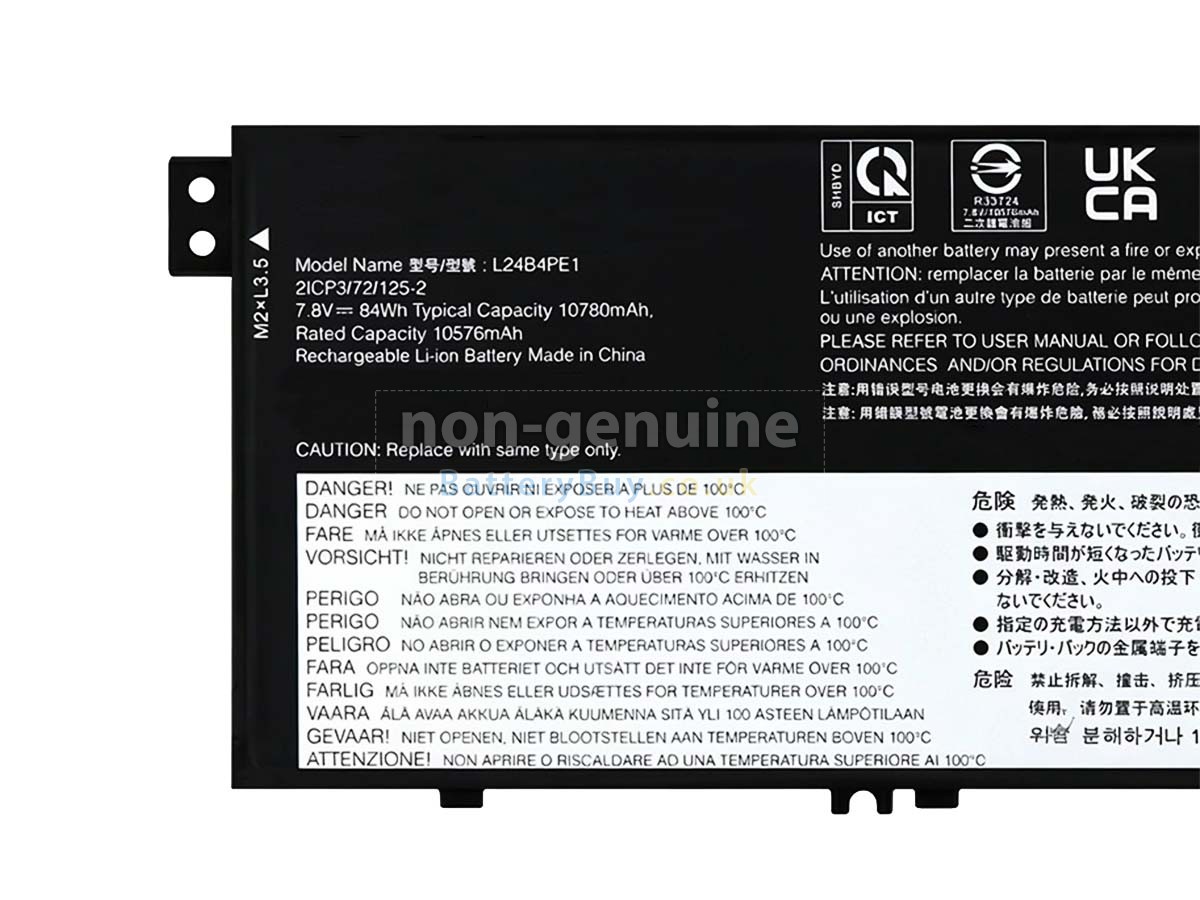 Replacement Battery for Lenovo THINKBOOK 16 G7 QOY-21NH0000SP