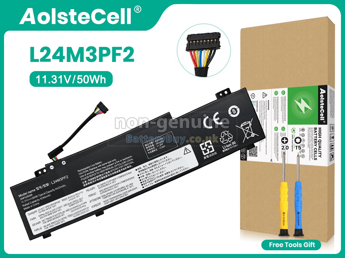 Replacement Battery for Lenovo L24D3PF2