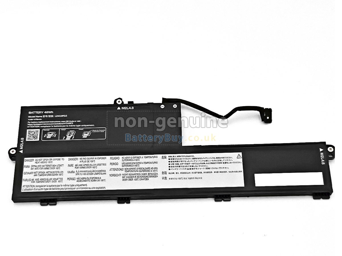 replacement battery for Lenovo L24X3PG3
