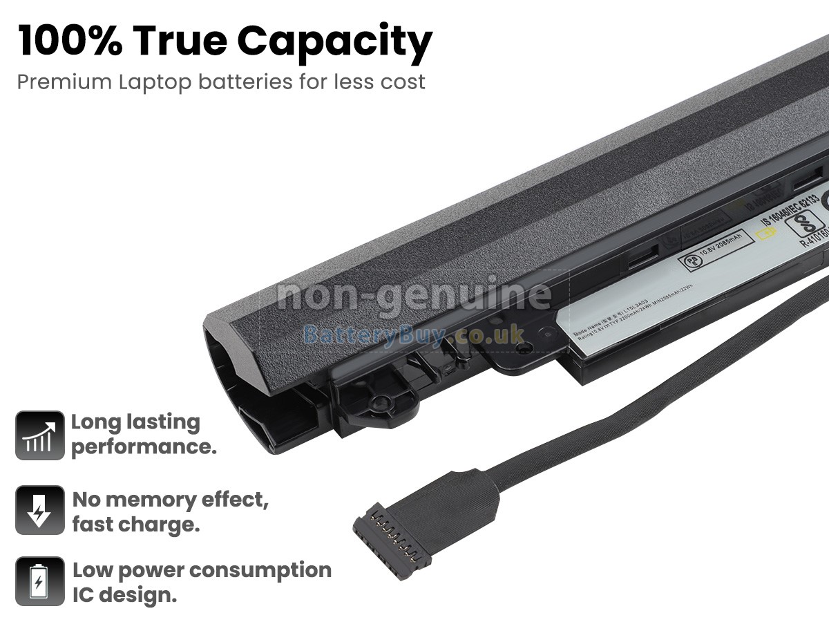 replacement battery for Lenovo L15C3A03