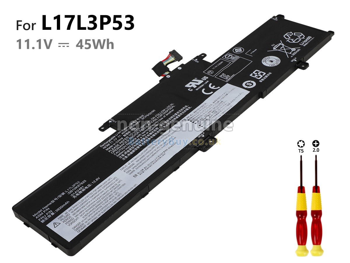 Lenovo ThinkPad L380 YOGA replacement battery from United Kingdom(45Wh ...