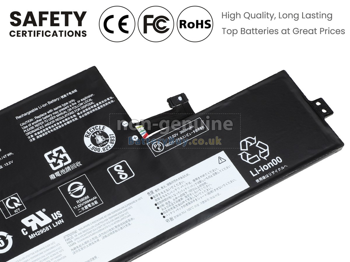 replacement battery for Lenovo FLEX 3 Chromebook-11IJL6-82N3