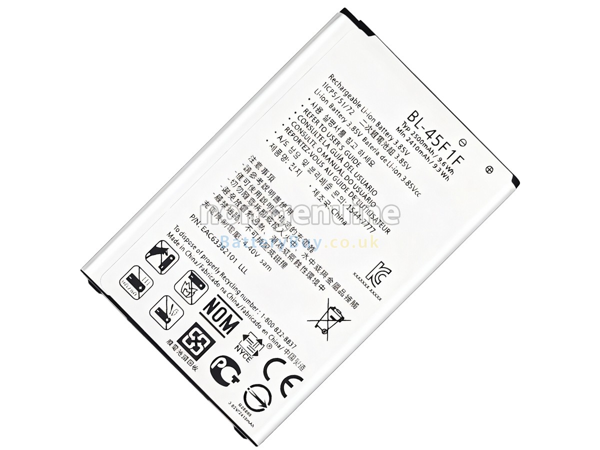 Replacement Battery for LG BL-45F1F