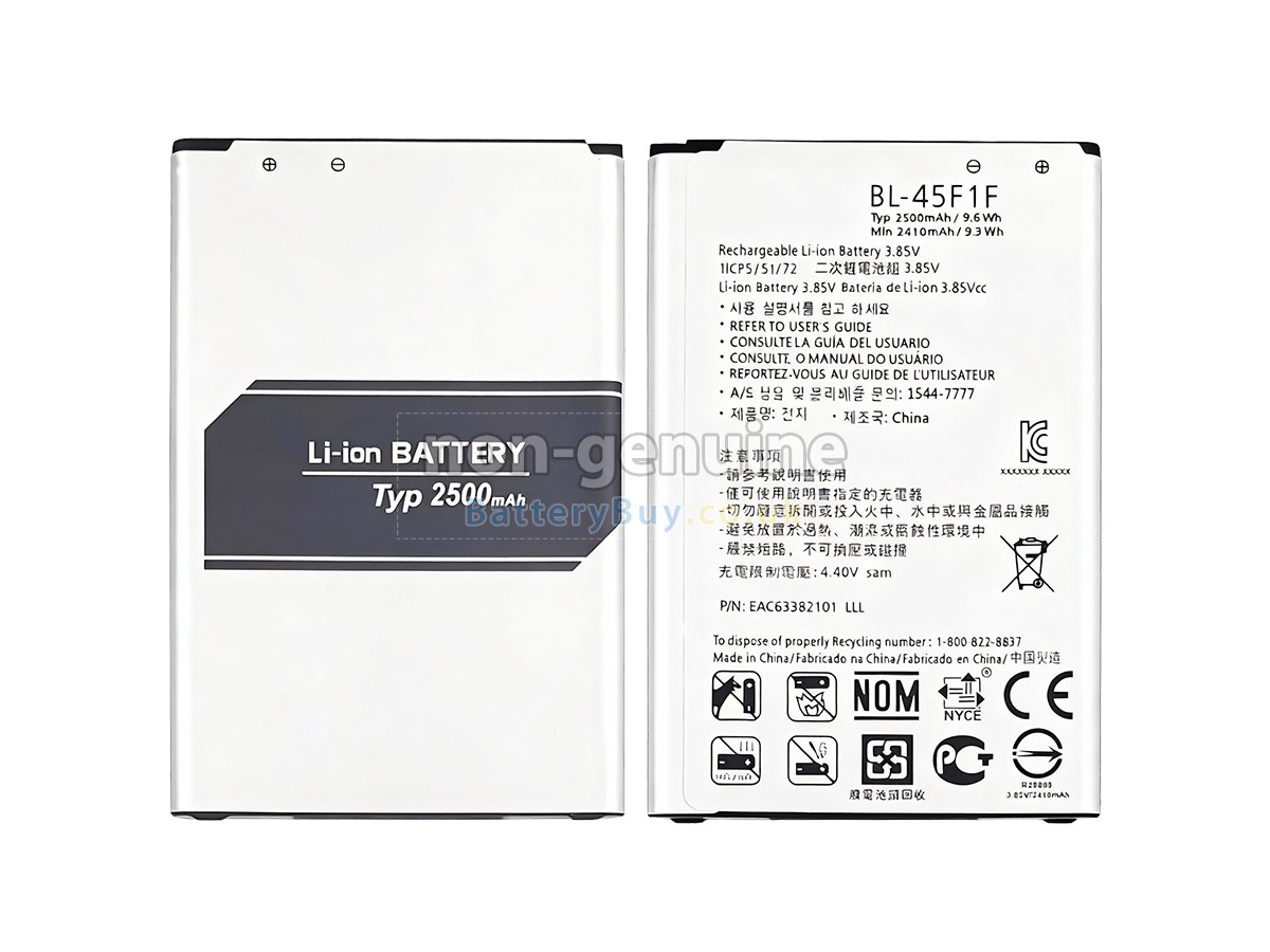 Replacement Battery for LG BL-45F1F