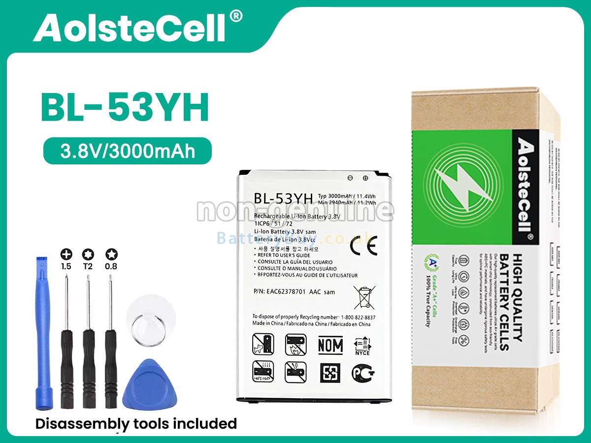 Replacement Battery for LG D852