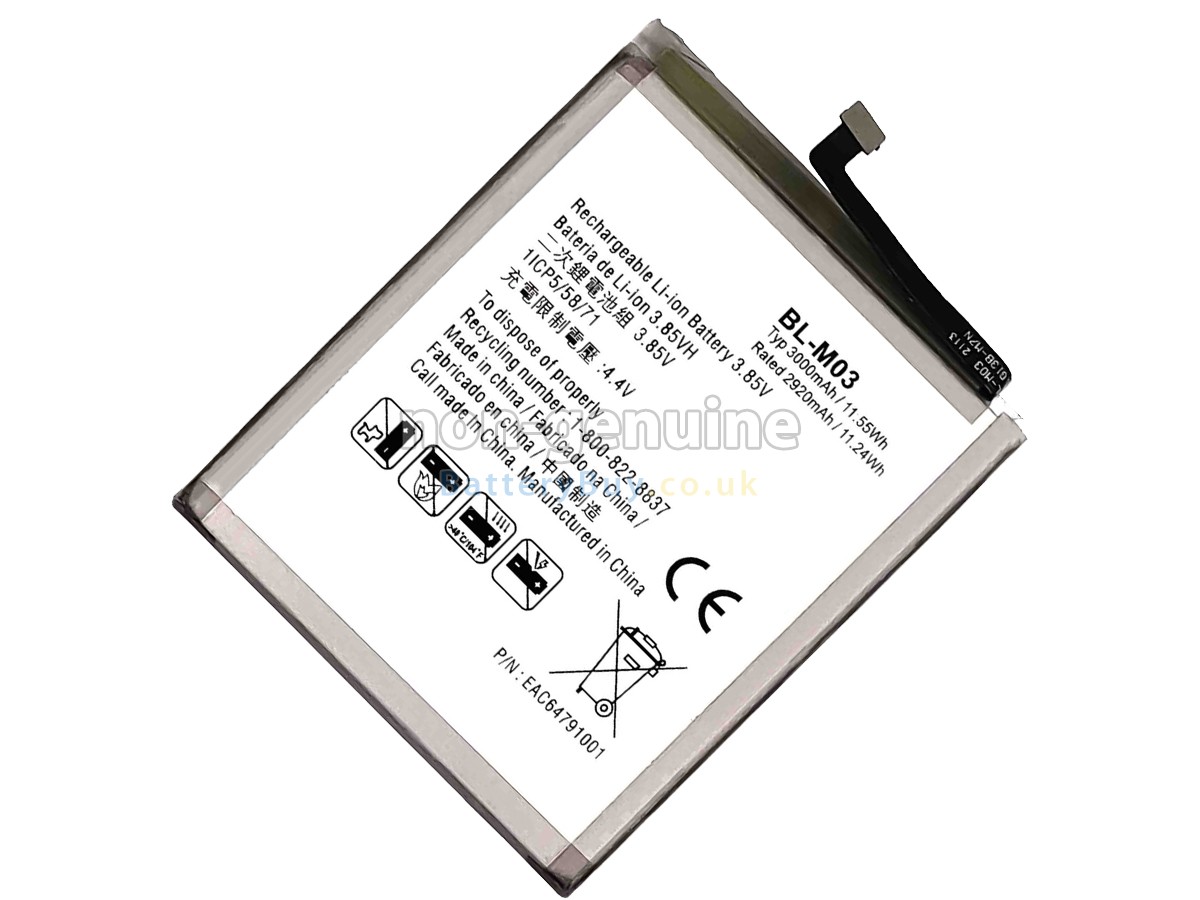 Replacement Battery for LG K22 PLUS