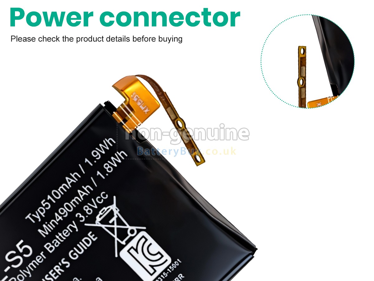Replacement Battery for LG BL-S5