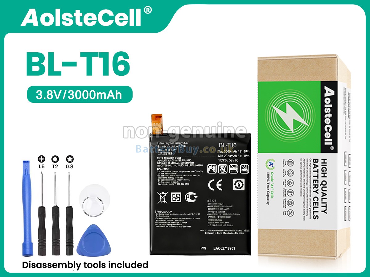Replacement Battery for LG BL-T16