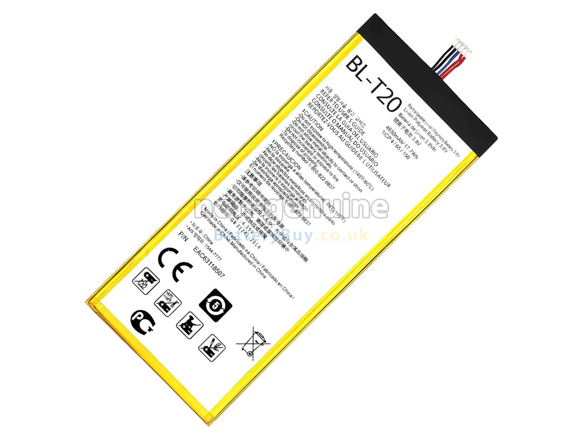 Replacement Battery for LG BL-T20