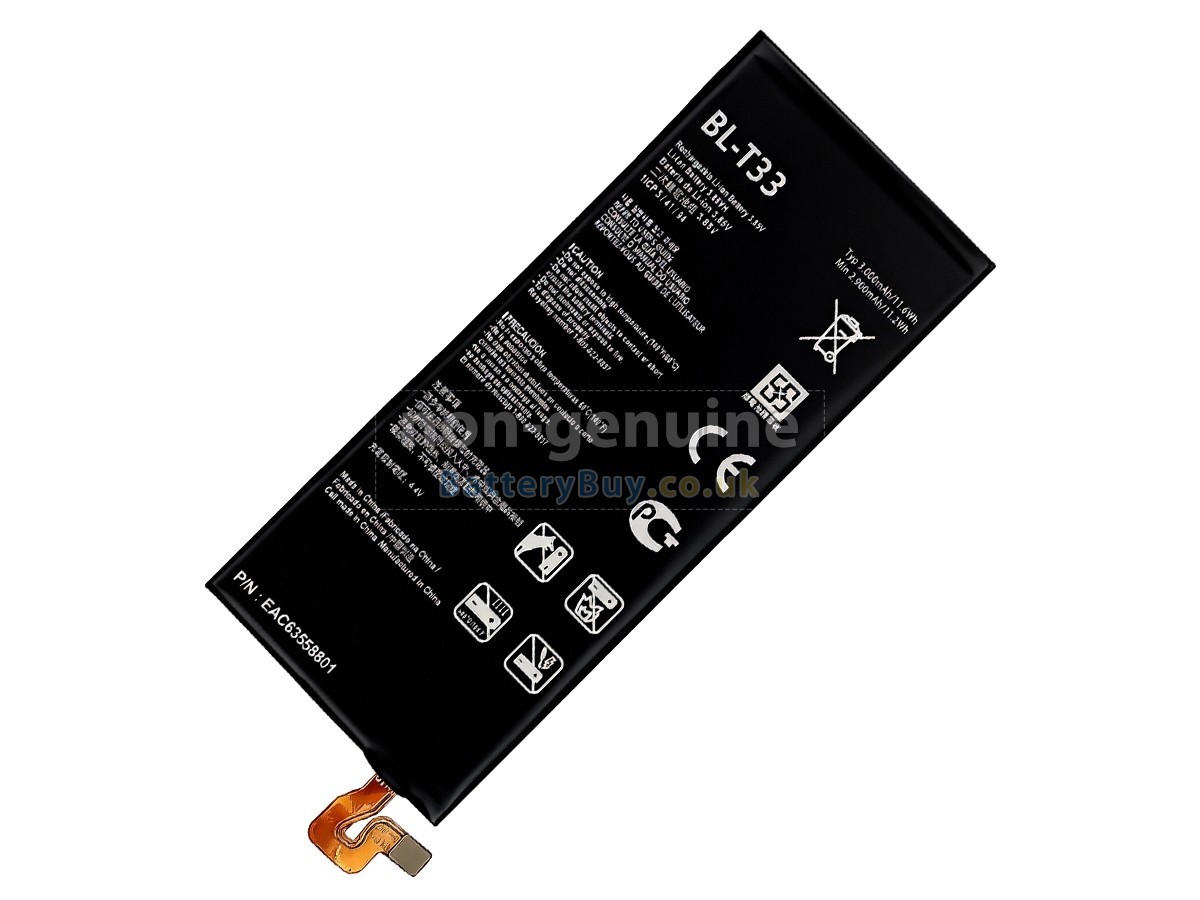 Replacement Battery for LG Q6