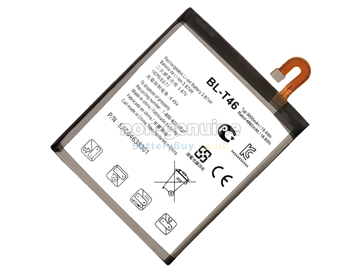 Replacement Battery for LG V60 THIN Q