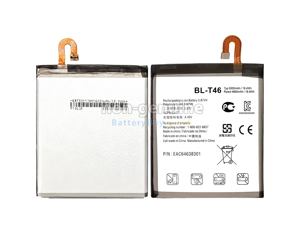 Replacement Battery for LG V60 THIN Q