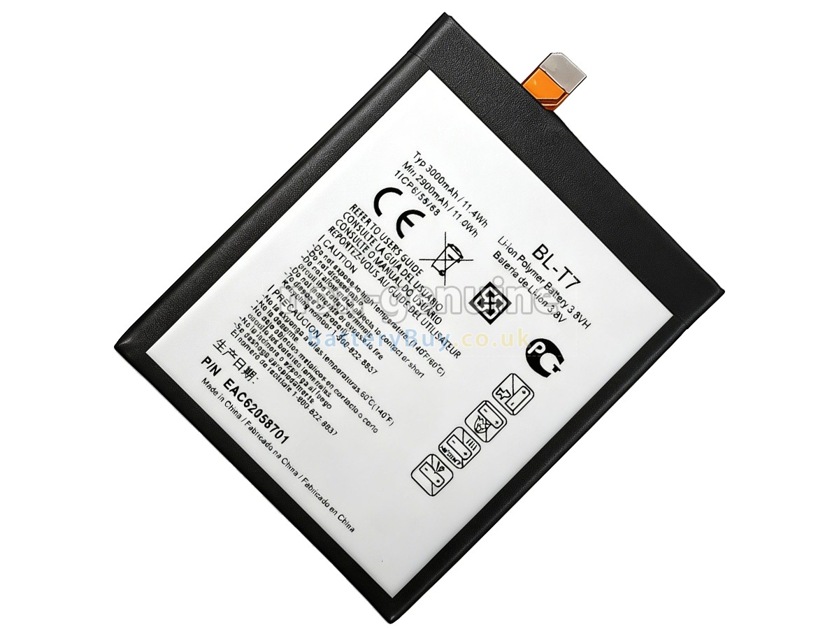 Replacement Battery for LG D801