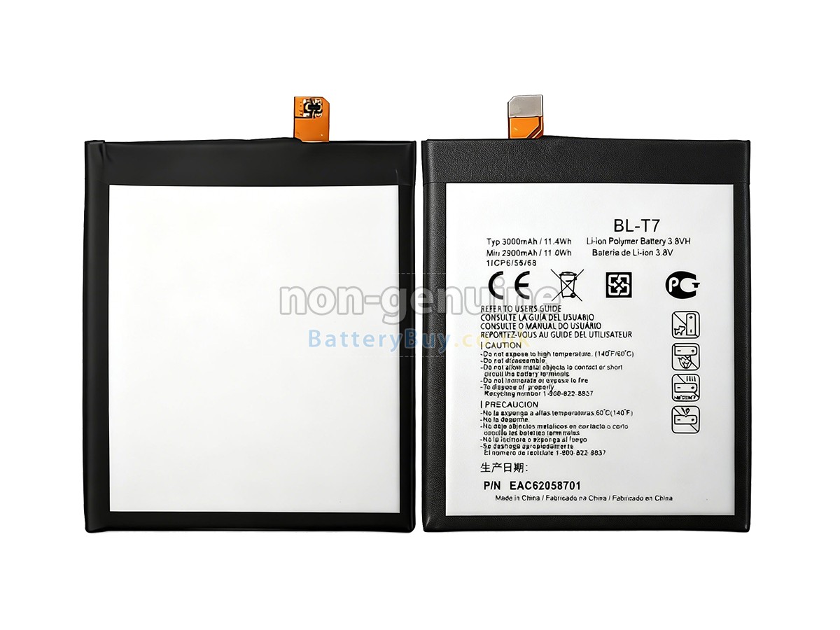 Replacement Battery for LG D801