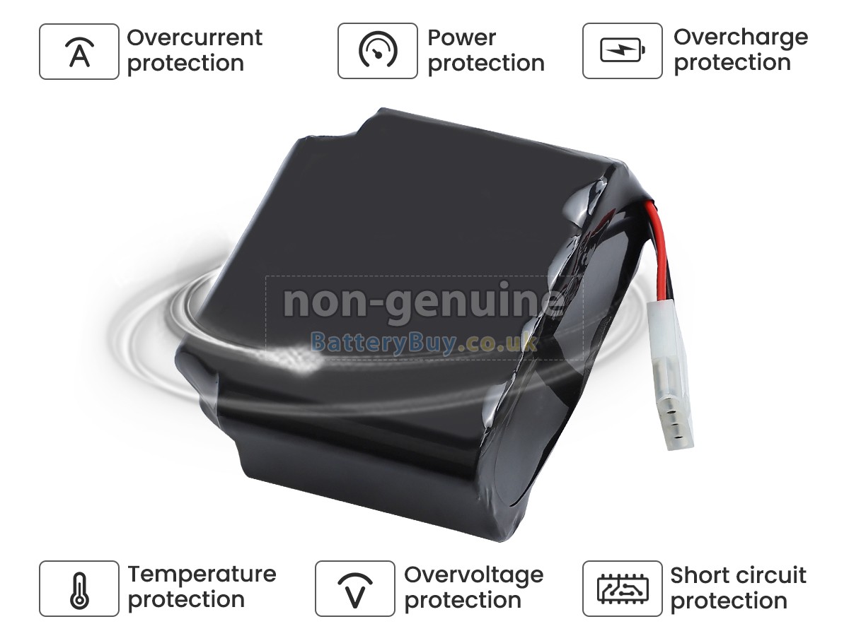 replacement battery for Lighthouse LIP-4S3PX18650