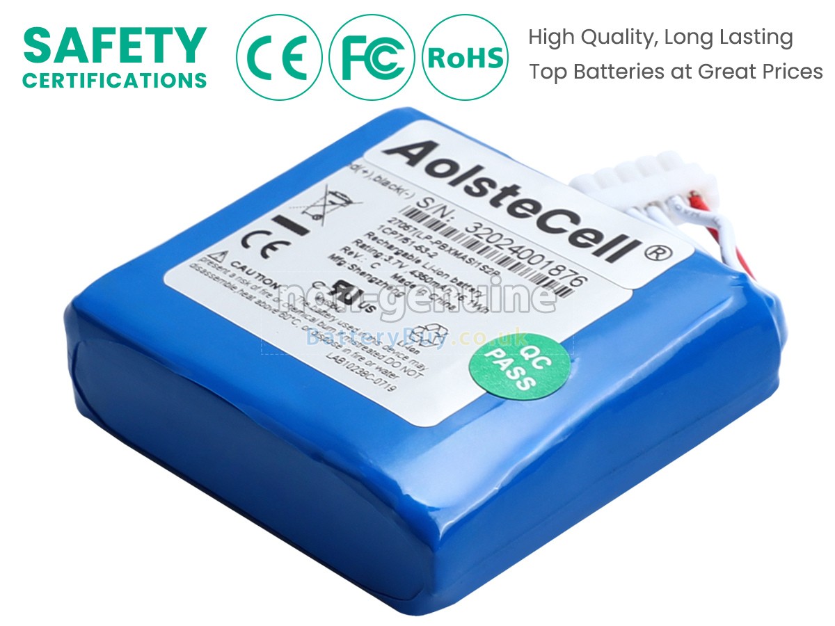 replacement battery for Masimo LP-PBXMASI1S2P