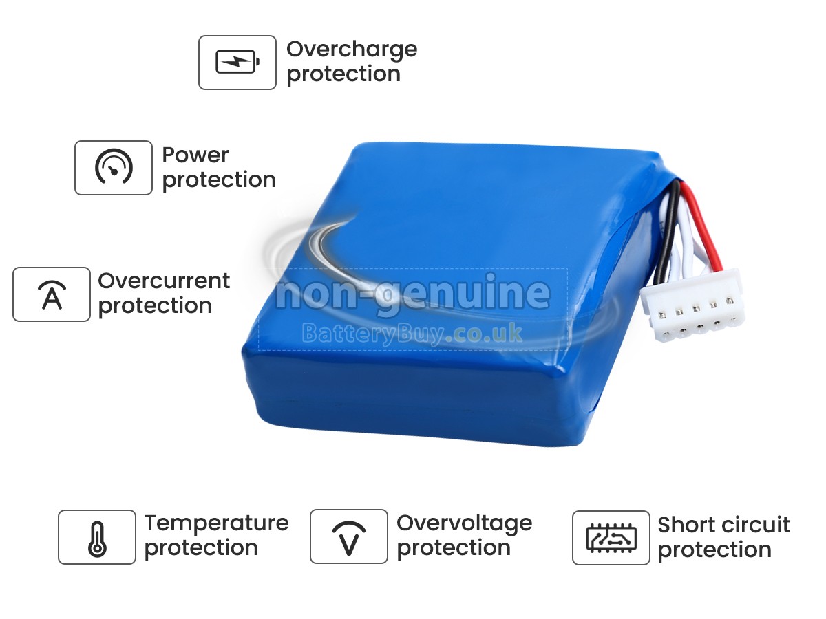replacement battery for Masimo LP-PBXMASI1S2P