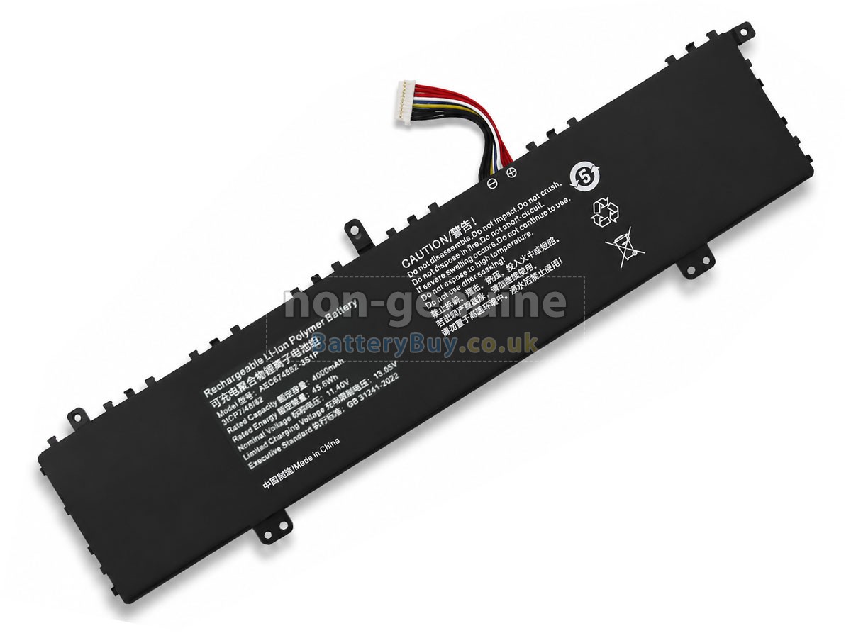 replacement battery for Mechrevo AEC674882-3S1P