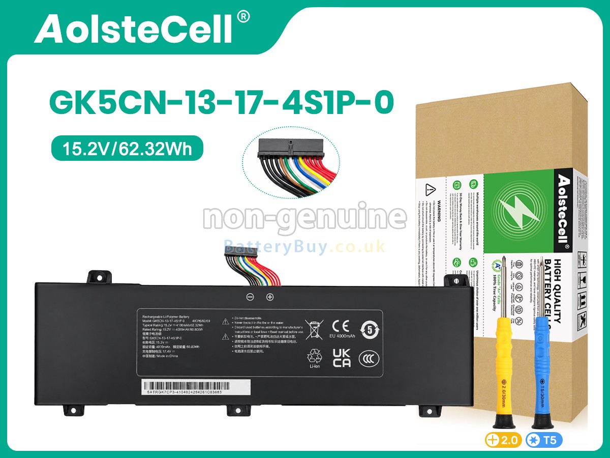 Replacement Battery for Mechrevo GK5CN-13-17-4S1P-0