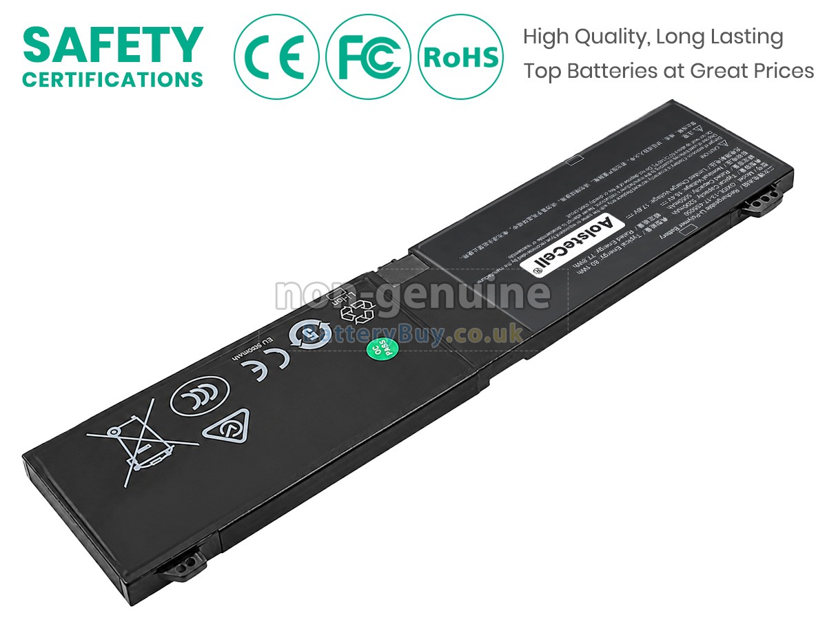 Replacement Battery for Mechrevo GXIDL-13-17-3S5050