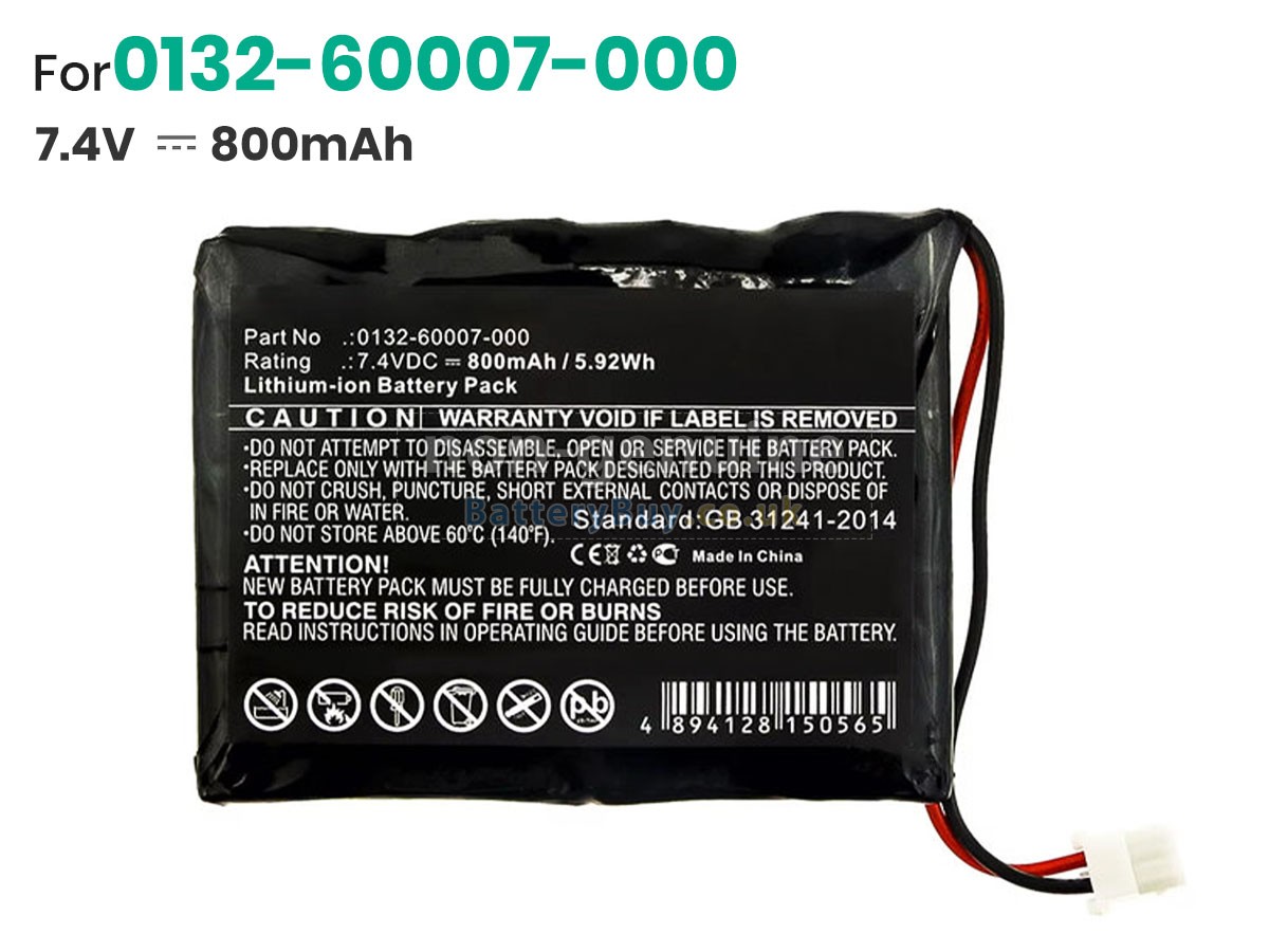 replacement battery for Mediaid IPX1
