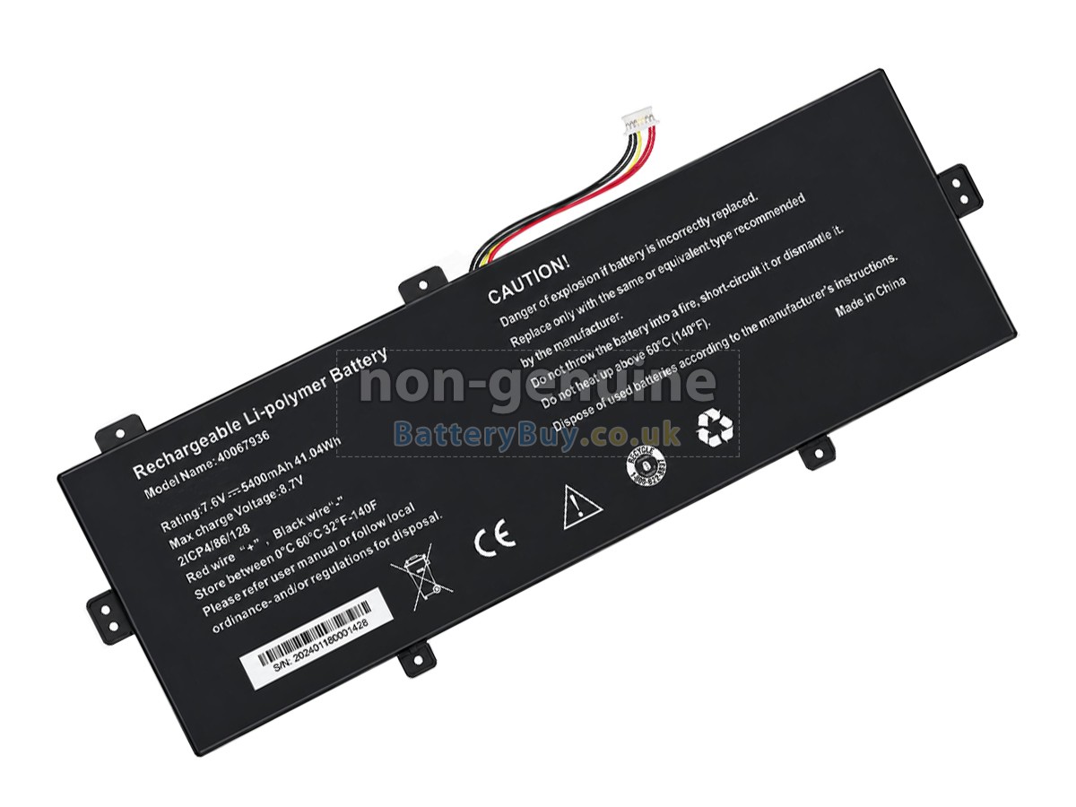 Replacement Battery for Medion Akoya E4271