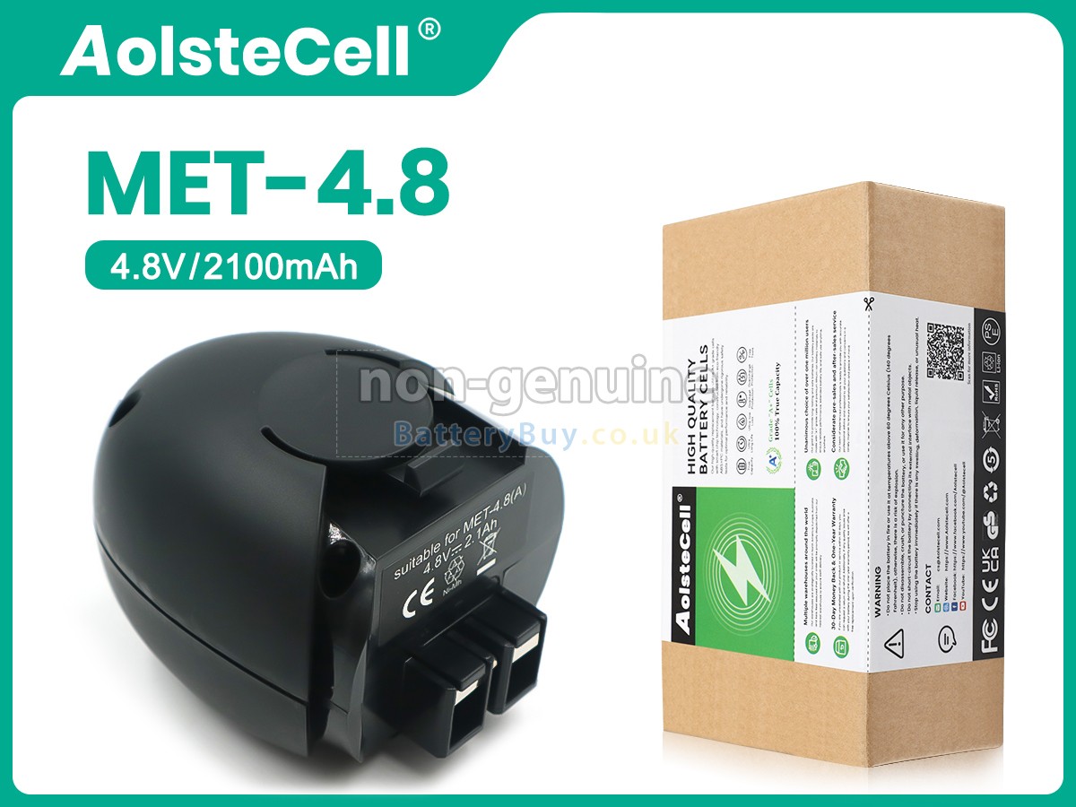 replacement battery for Metabo 6.27273