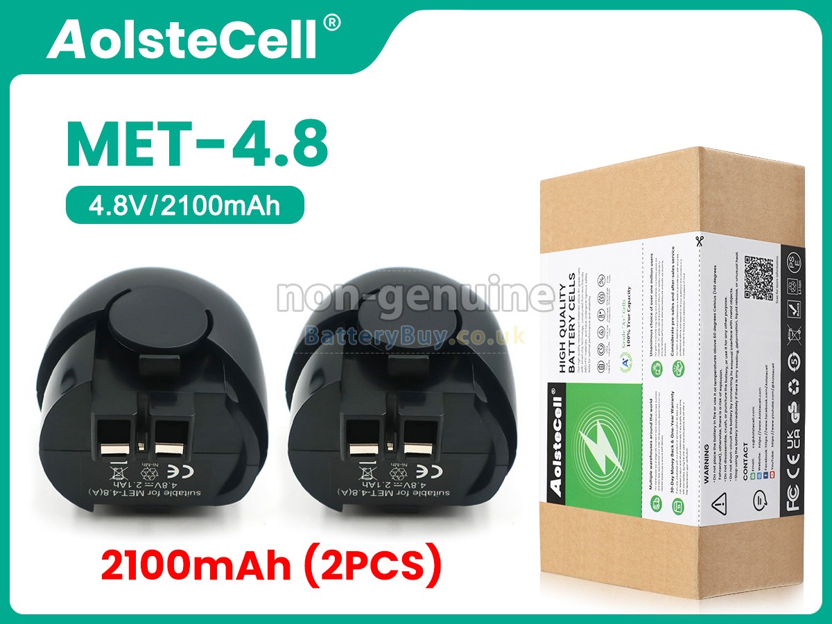 replacement battery for Metabo 6.27273