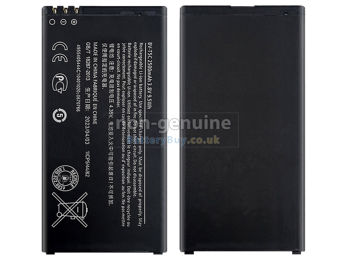replacement battery for Microsoft BV-T5C