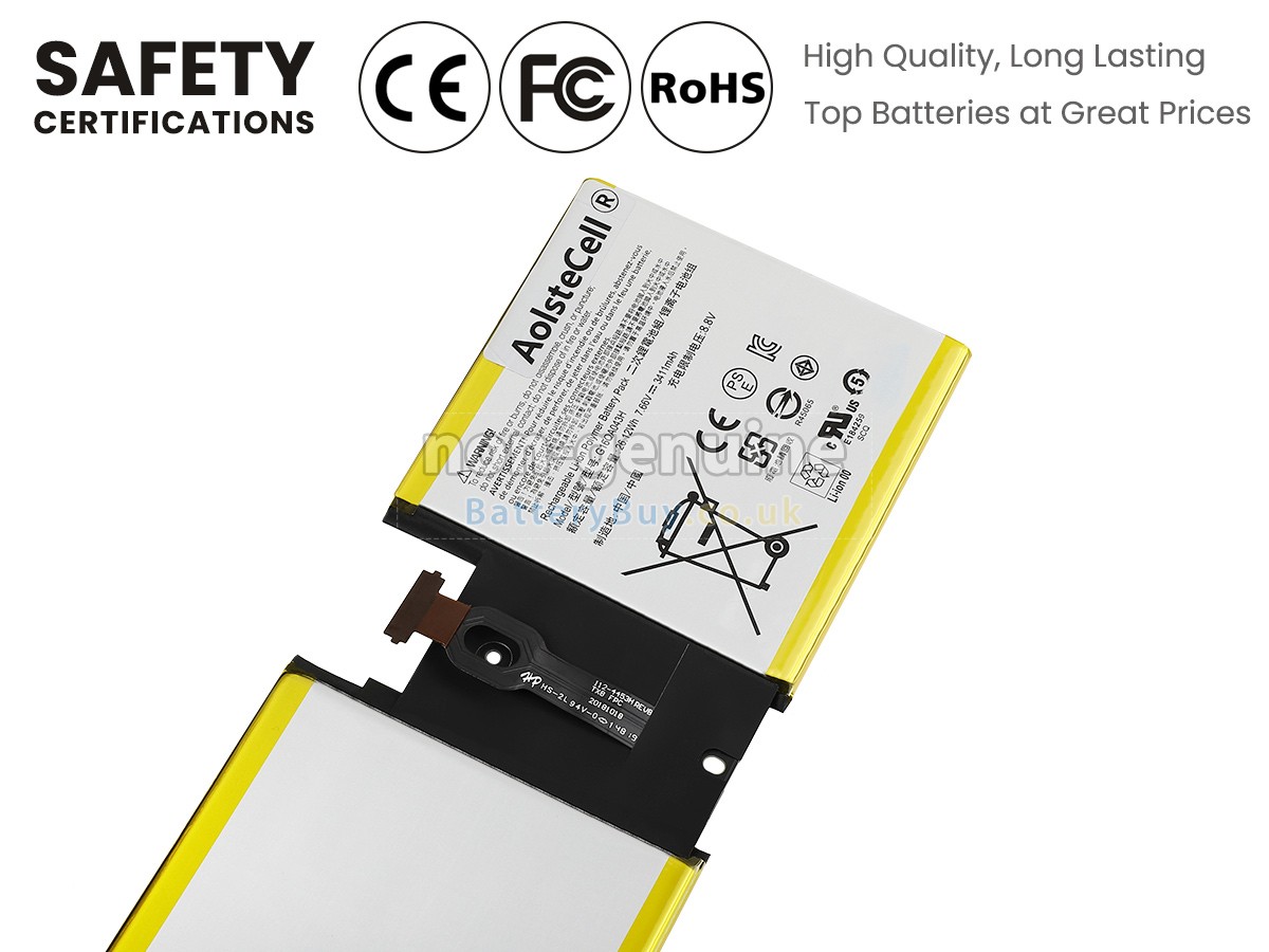 replacement battery for Microsoft G16QA043H