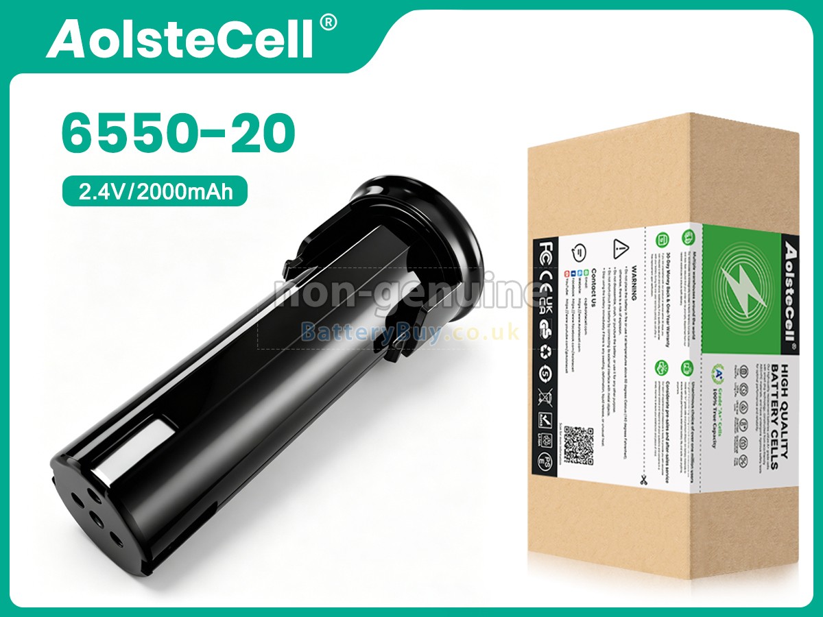 replacement battery for Milwaukee 6540-1