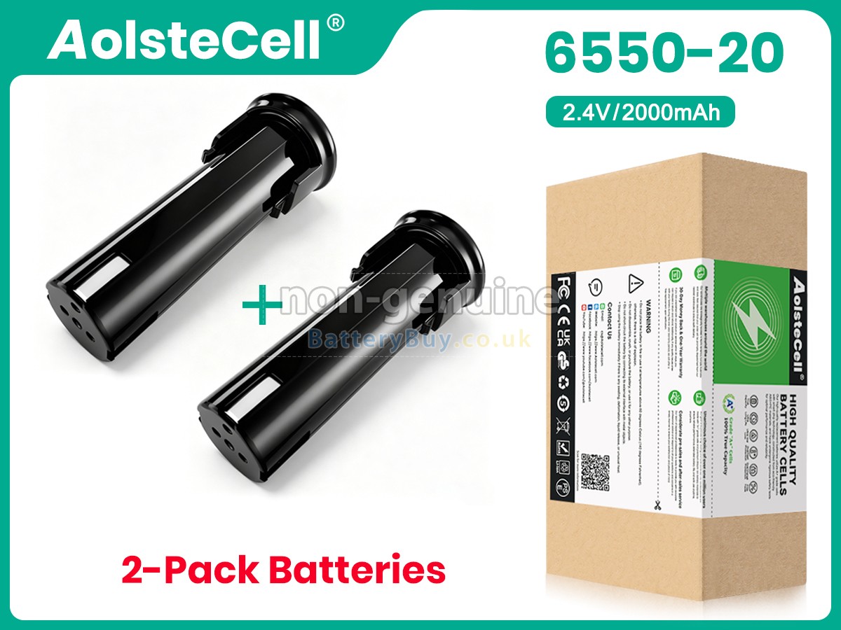 replacement battery for Milwaukee 6540-1