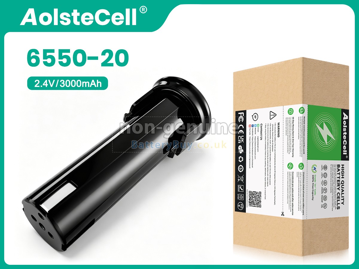 replacement battery for Milwaukee 6540-1