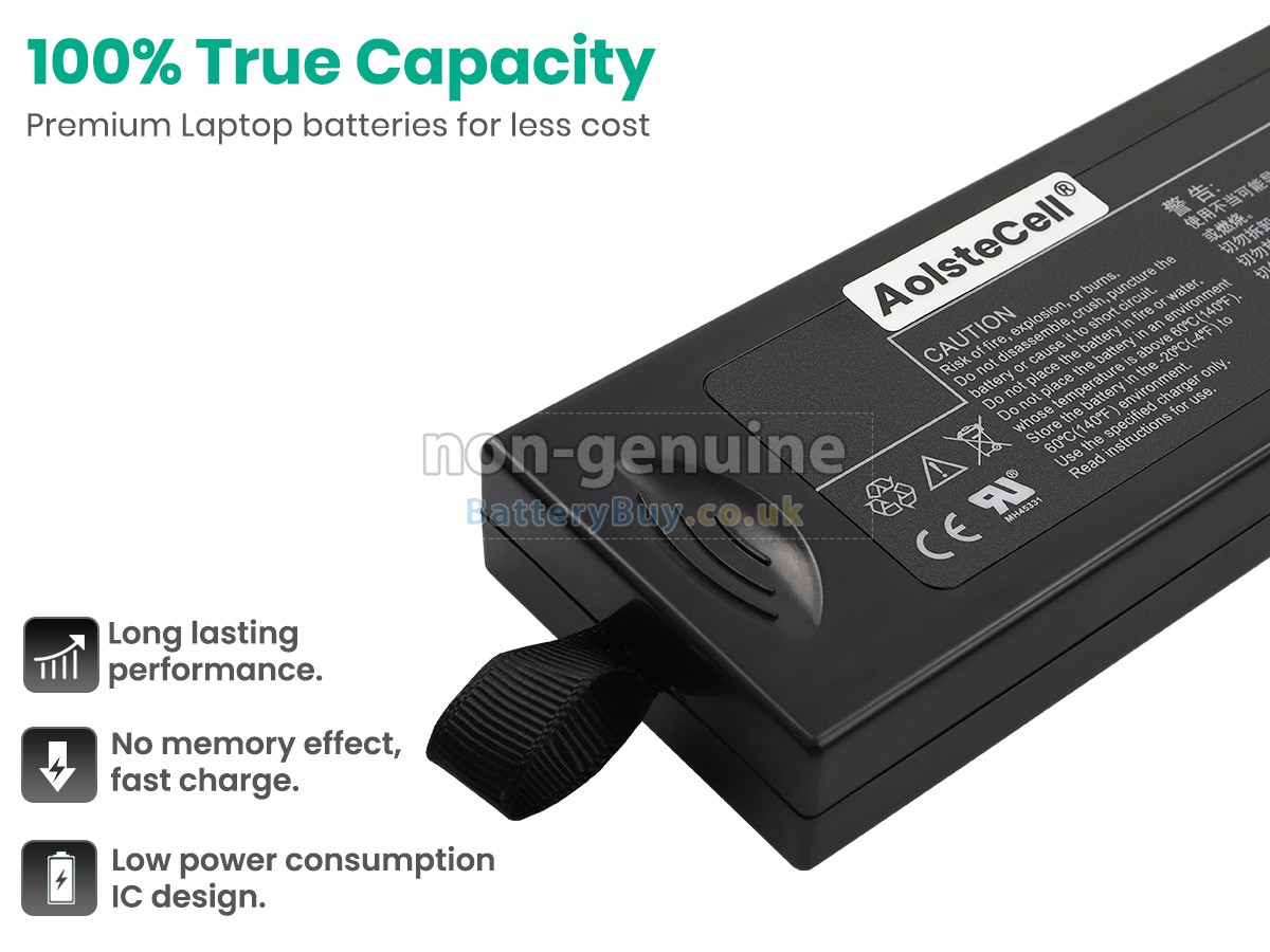 replacement battery for Mindray WATO EX-35