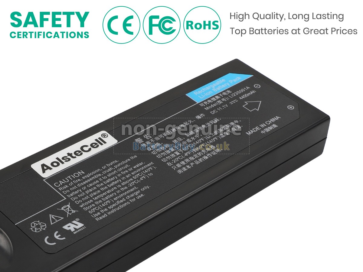 replacement battery for Mindray WATO EX-35