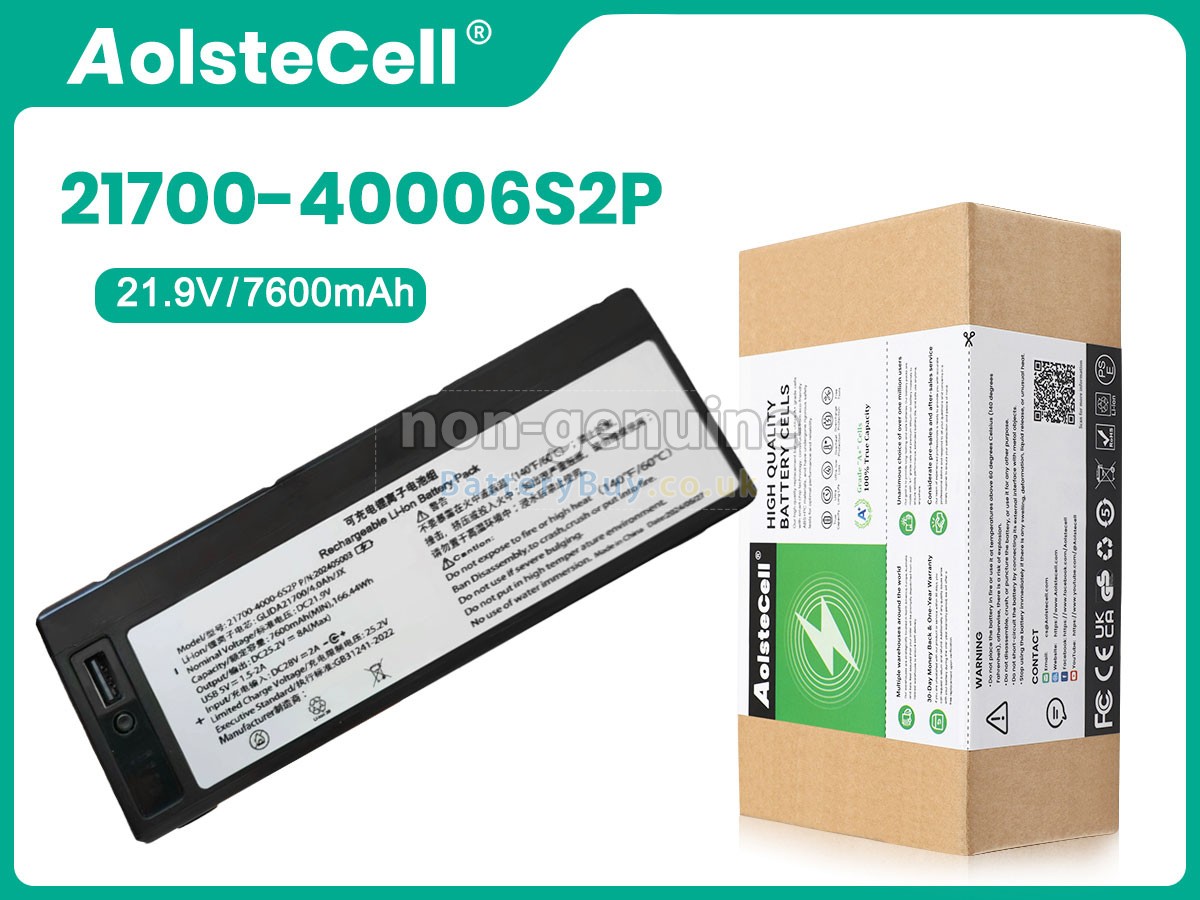 replacement battery for MOOER 3PLUSX