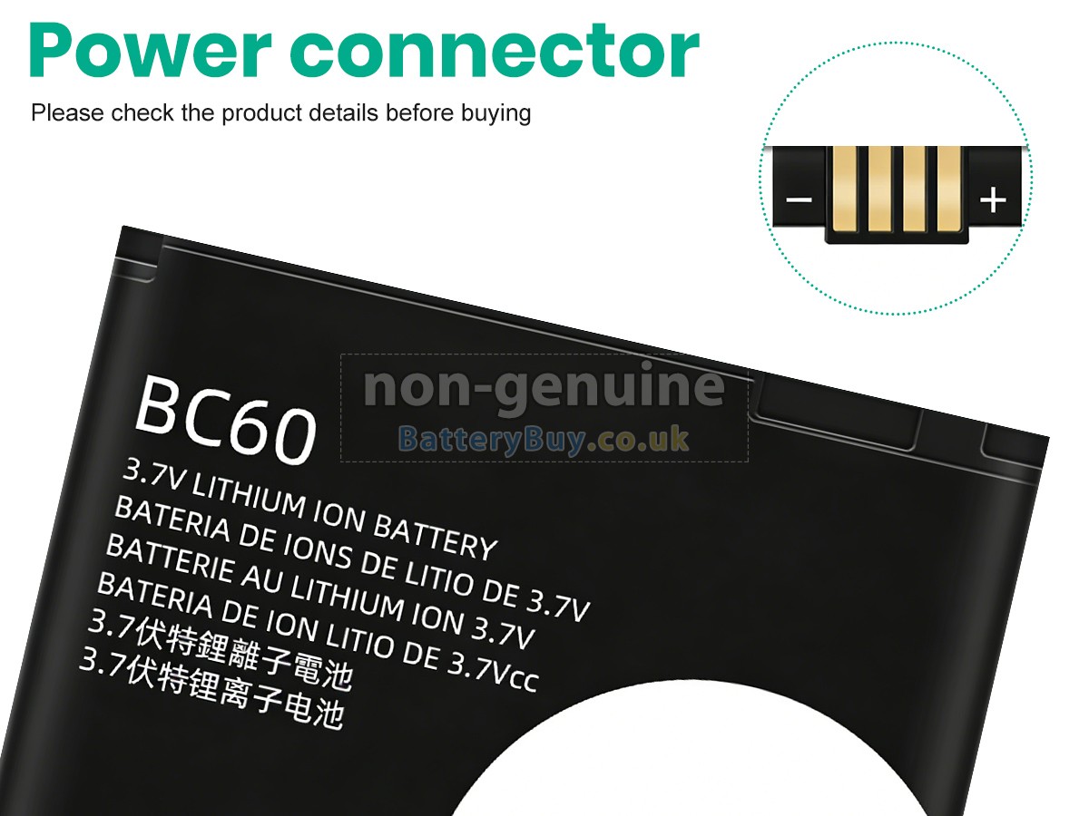 Replacement Battery for Motorola A1600