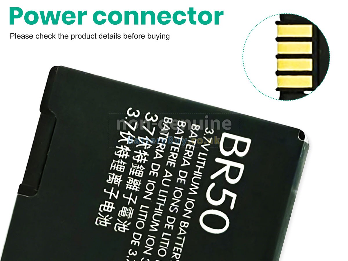 Replacement Battery for Motorola BR50