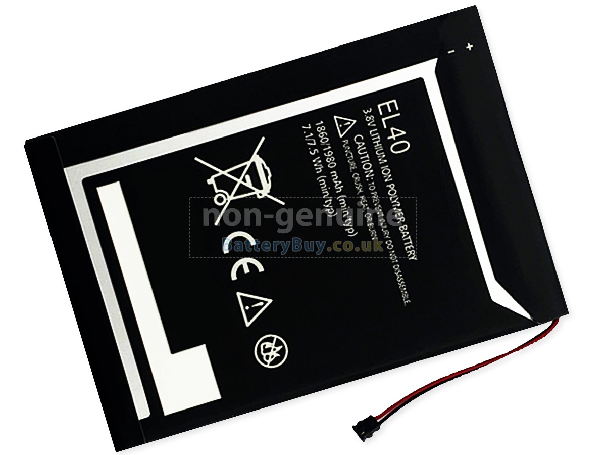 Replacement Battery for Motorola EL40