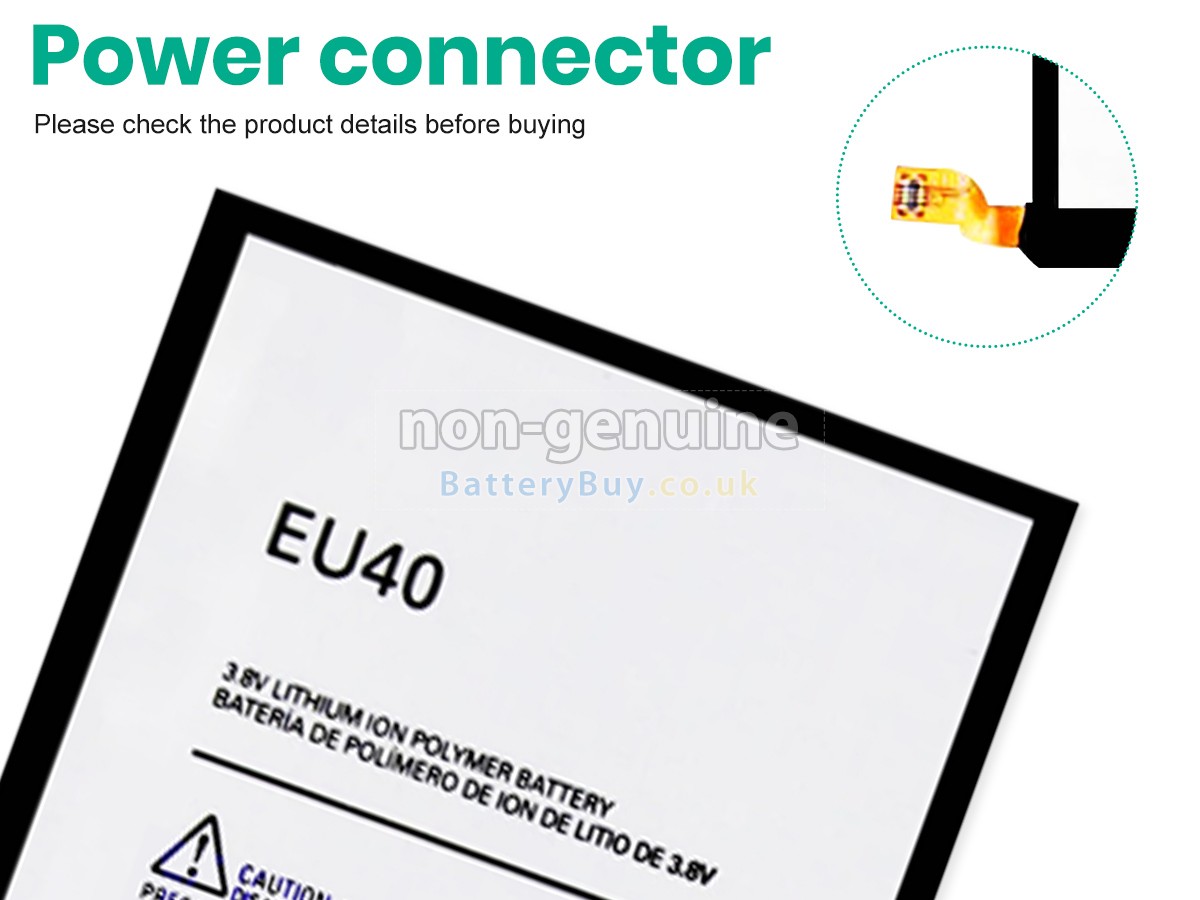 Replacement Battery for Motorola EU40