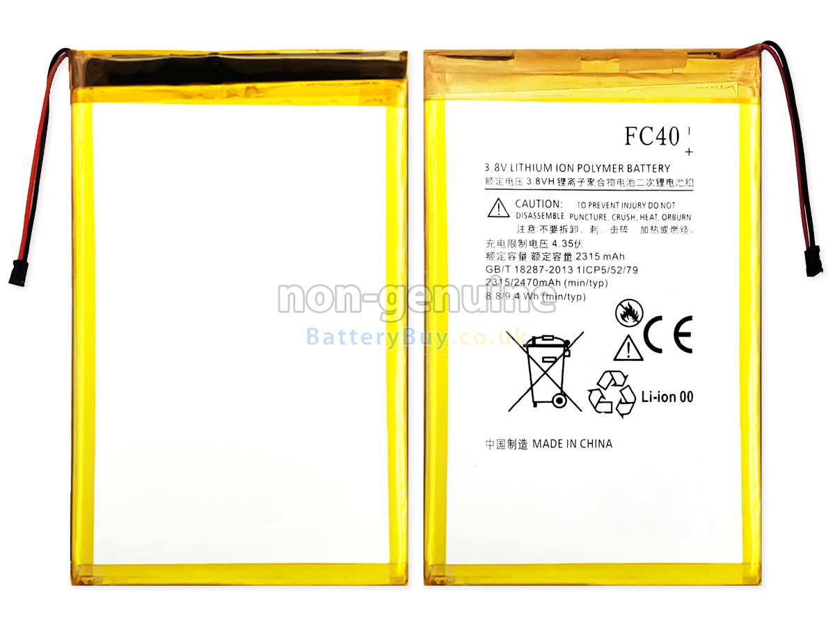 Replacement Battery for Motorola FC40