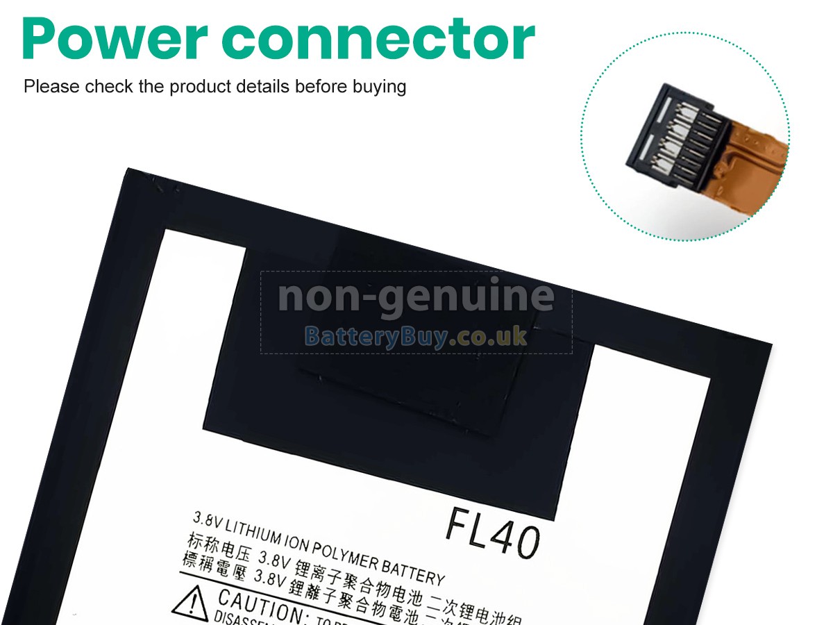 Replacement Battery for Motorola FL40