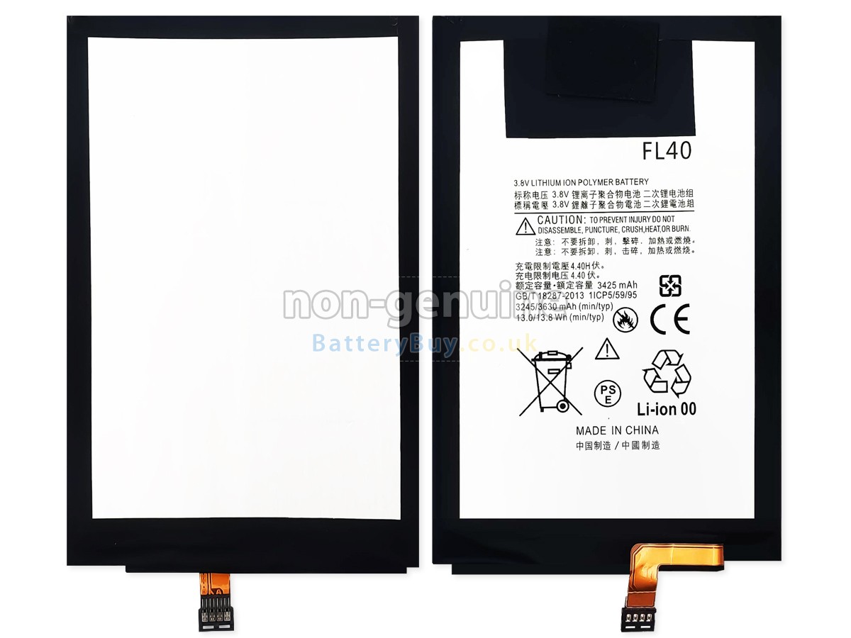 Replacement Battery for Motorola FL40