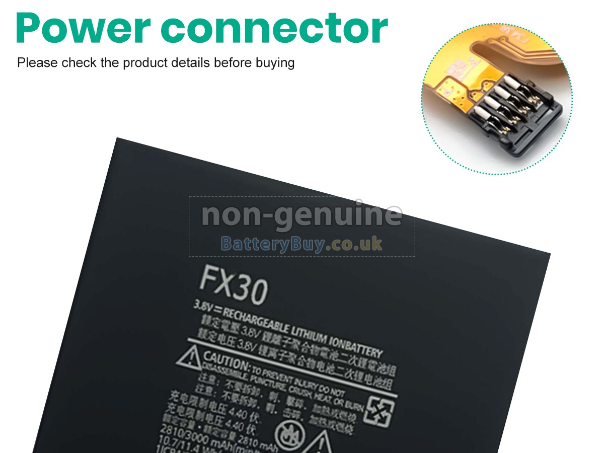 Replacement Battery for Motorola FX30