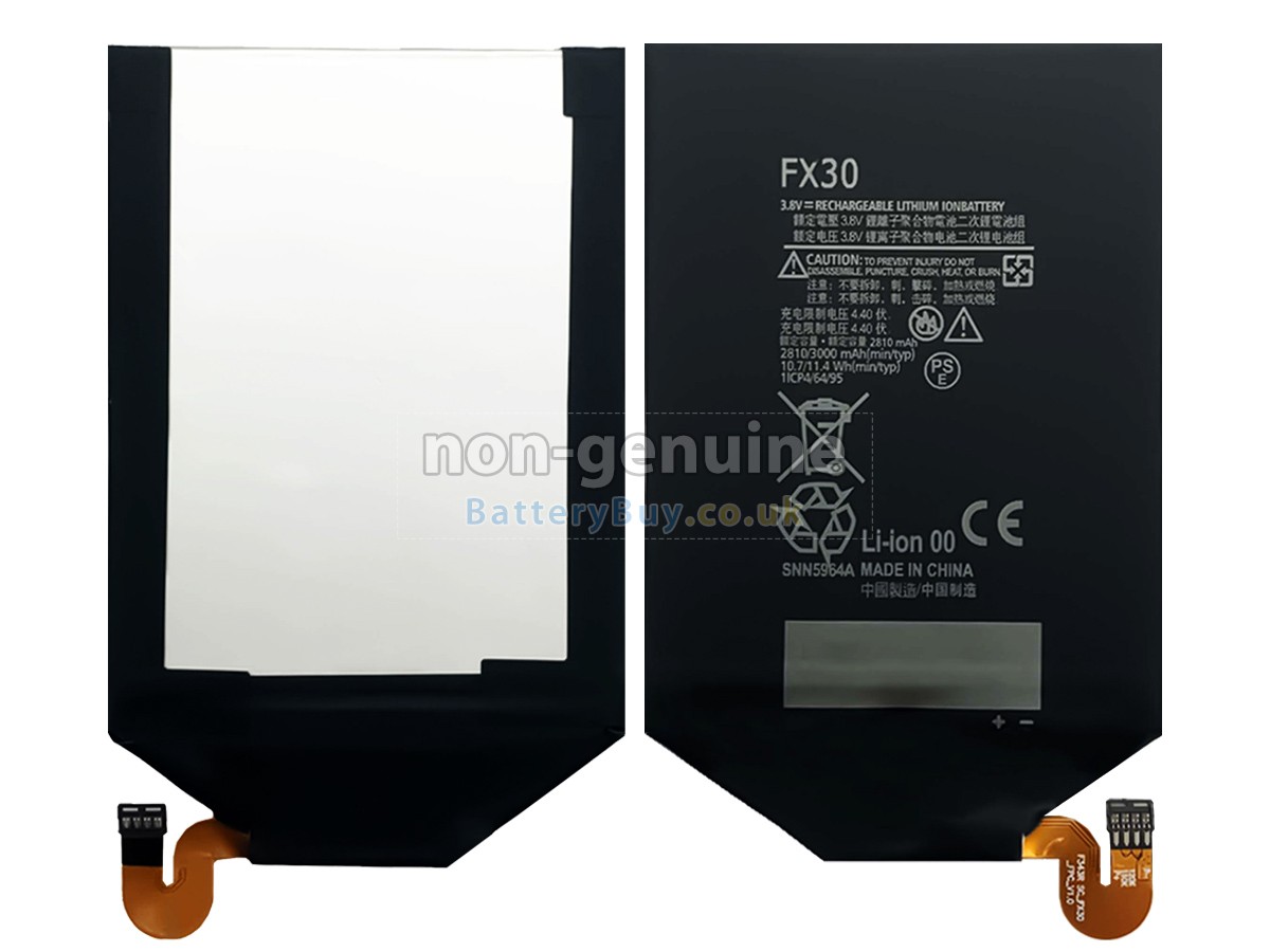 Replacement Battery for Motorola FX30