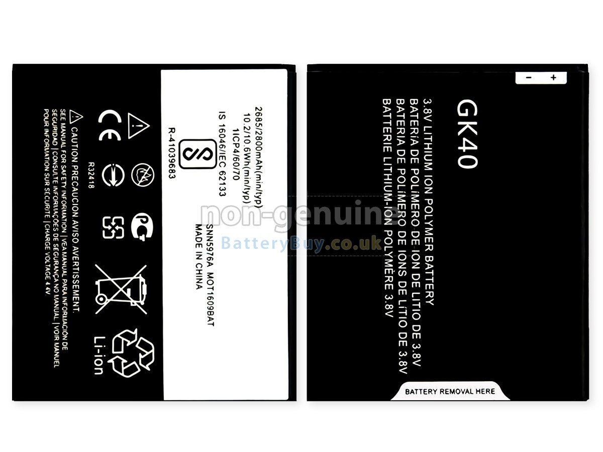 Replacement Battery for Motorola G5