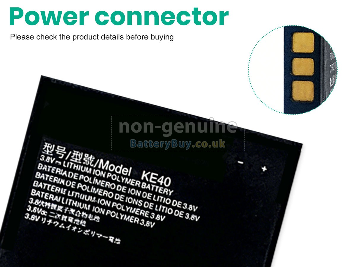 Replacement Battery for Motorola KE40