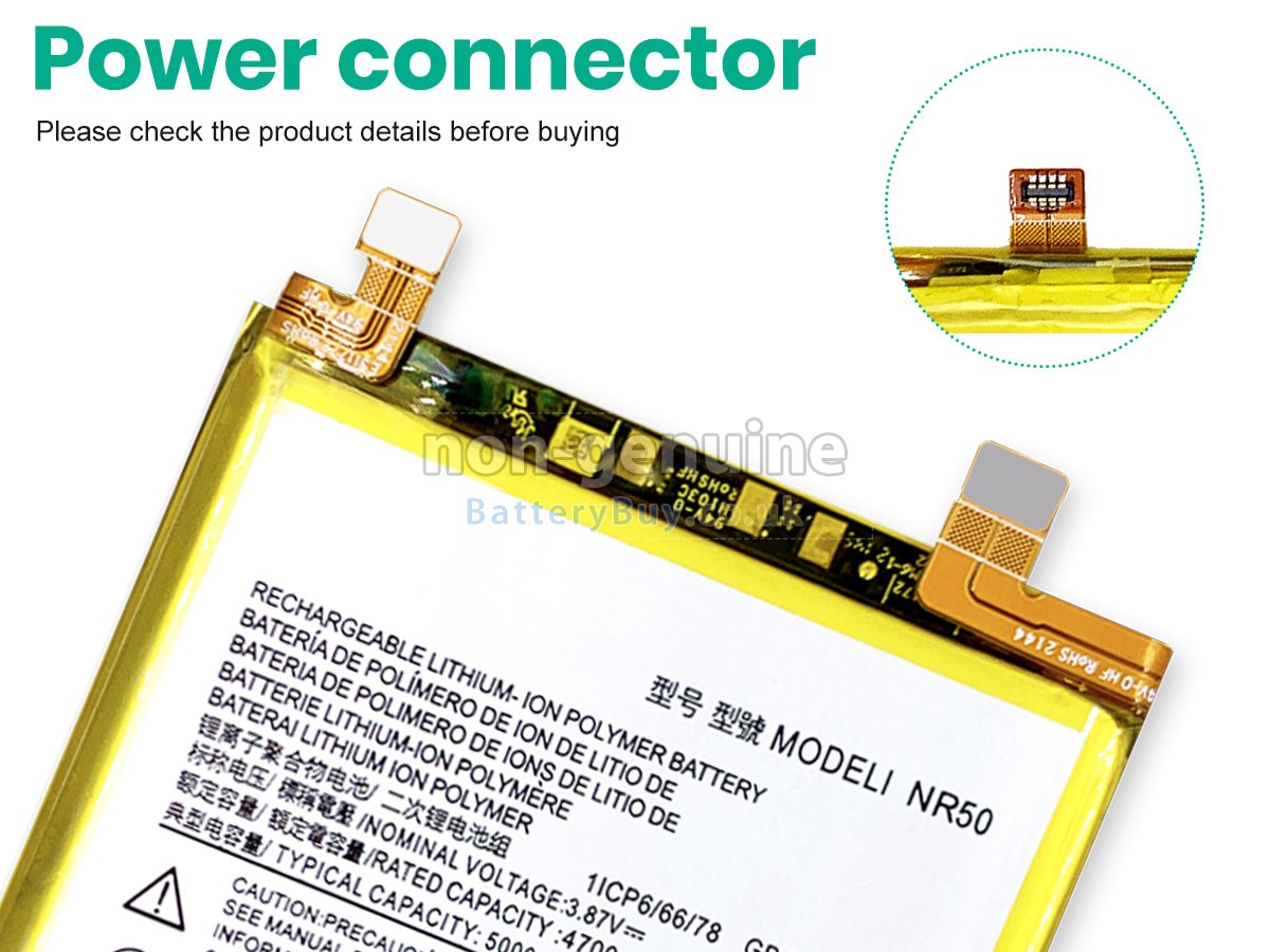 Replacement Battery for Motorola EDGE X30 XT2201-2